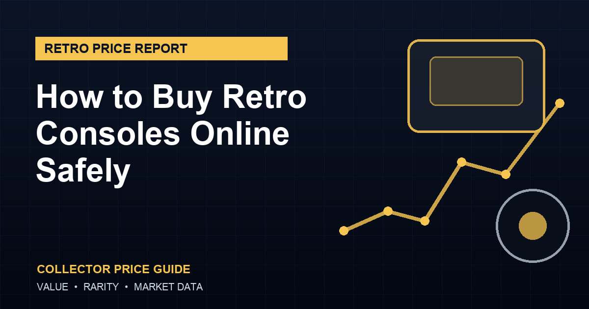 How to Buy Retro Consoles Online Safely