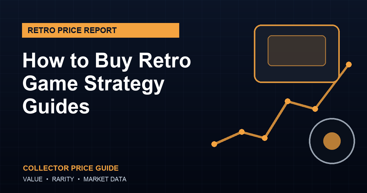 How to Buy Retro Game Strategy Guides