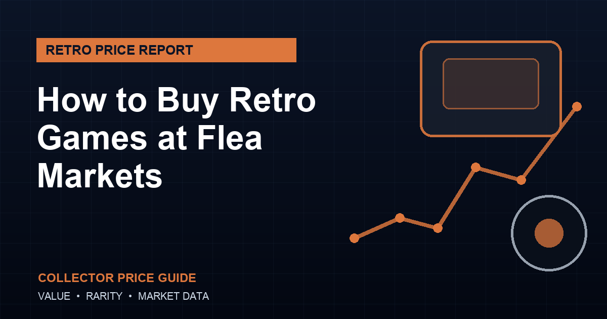 How to Buy Retro Games at Flea Markets