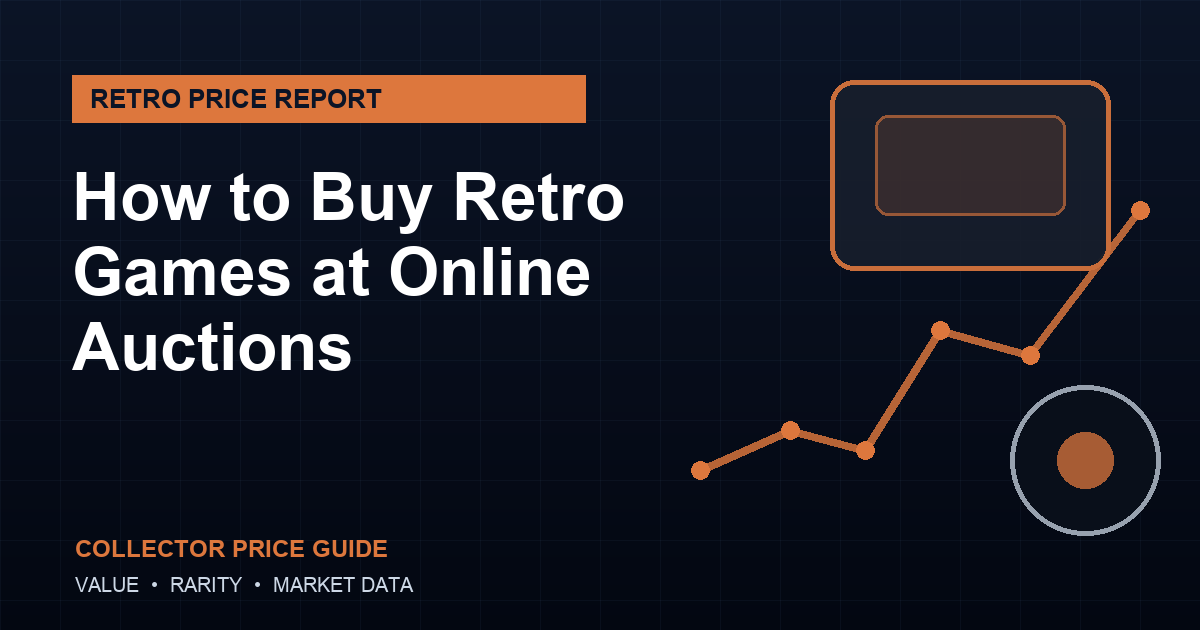 How to Buy Retro Games at Online Auctions