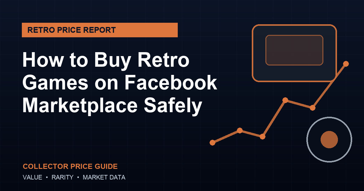How to Buy Retro Games on Facebook Marketplace Safely