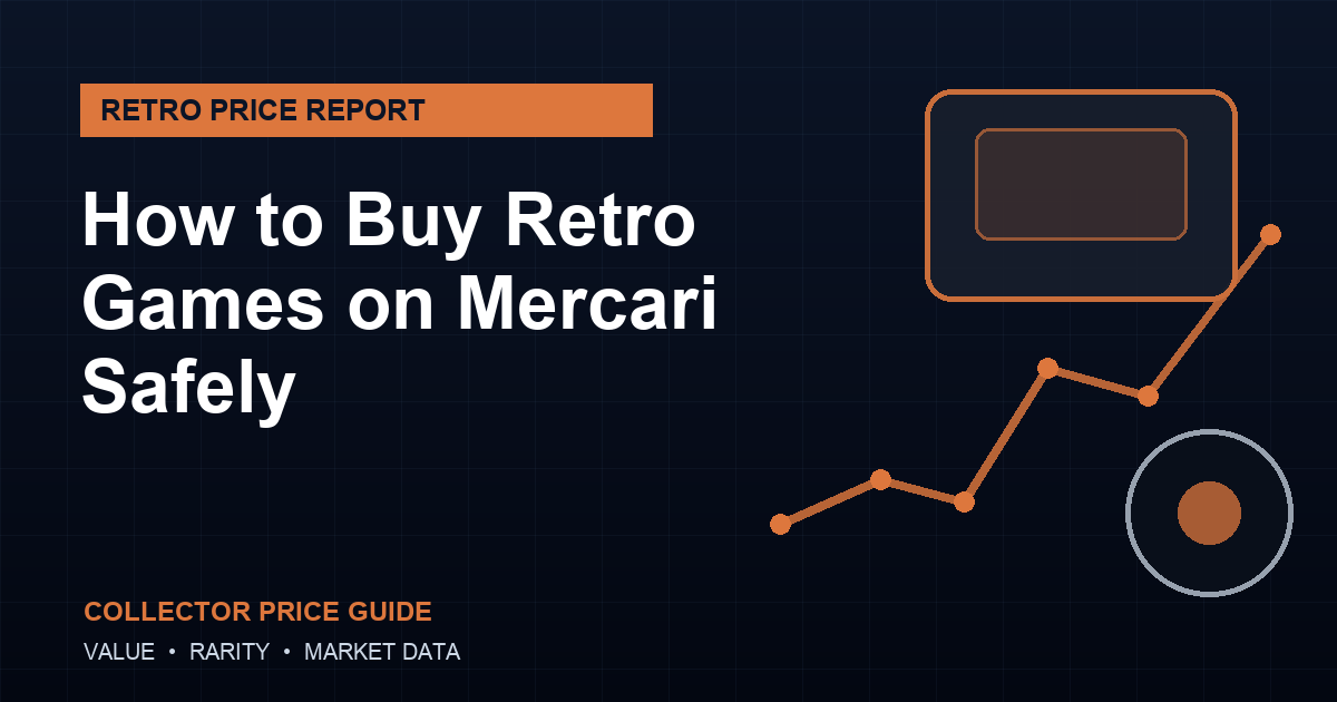 How to Buy Retro Games on Mercari Safely