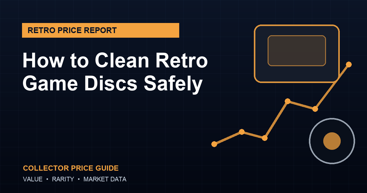 How to Clean Retro Game Discs Safely