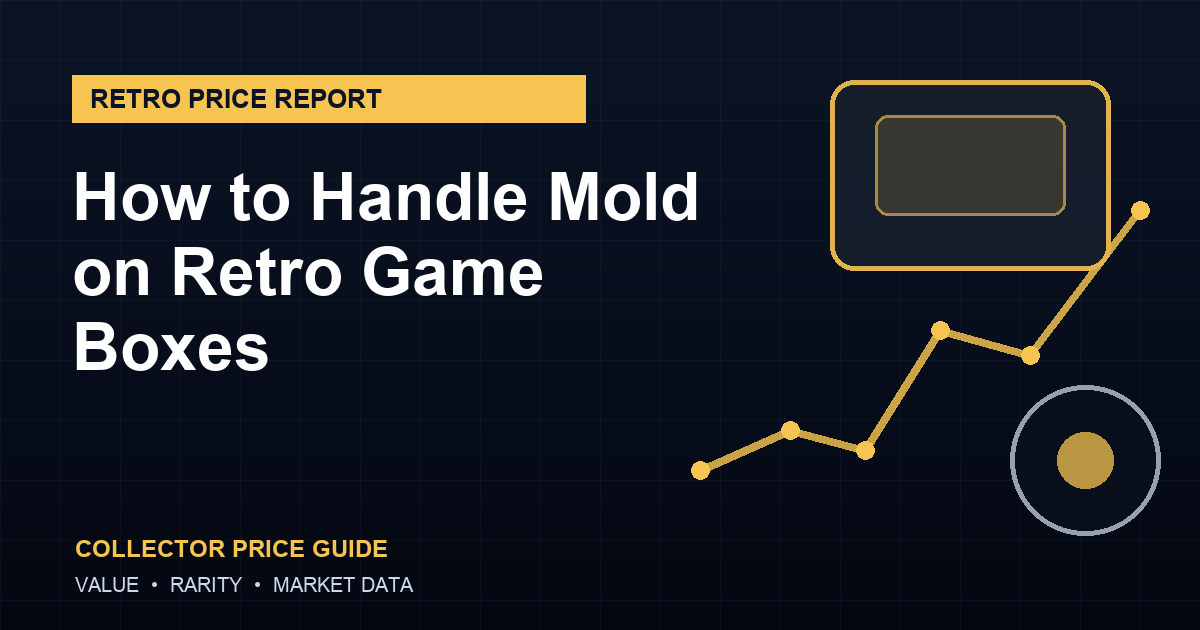 How to Handle Mold on Retro Game Boxes