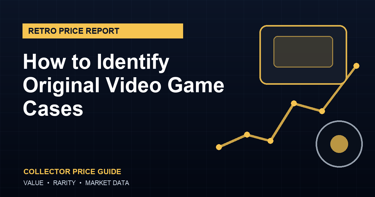 How to Identify Original Video Game Cases