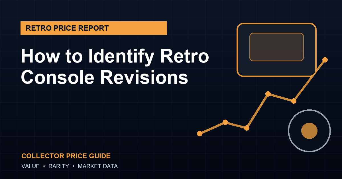 How to Identify Retro Console Revisions