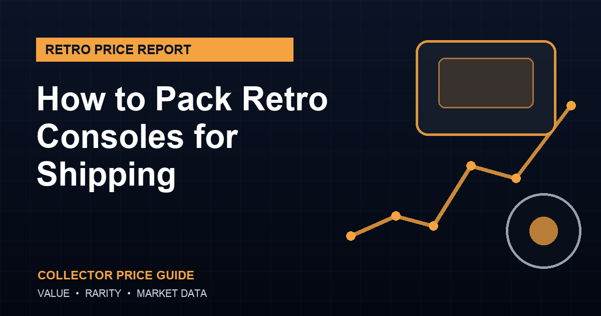 How to Pack Retro Consoles for Shipping