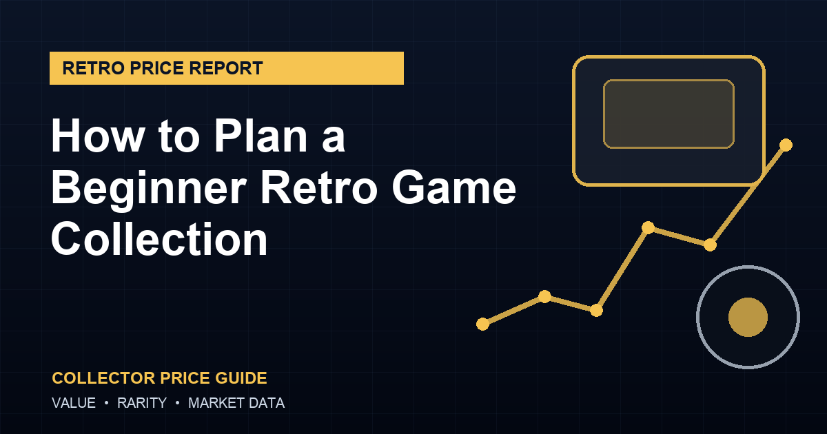 How to Plan a Beginner Retro Game Collection