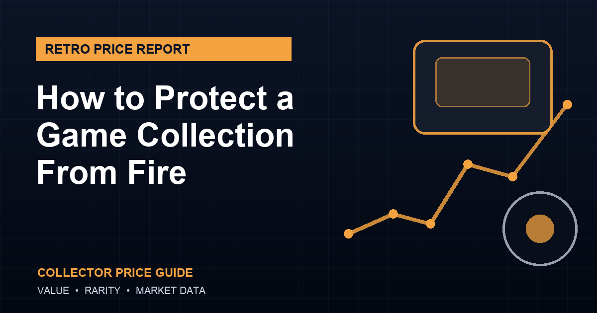 How to Protect a Game Collection From Fire