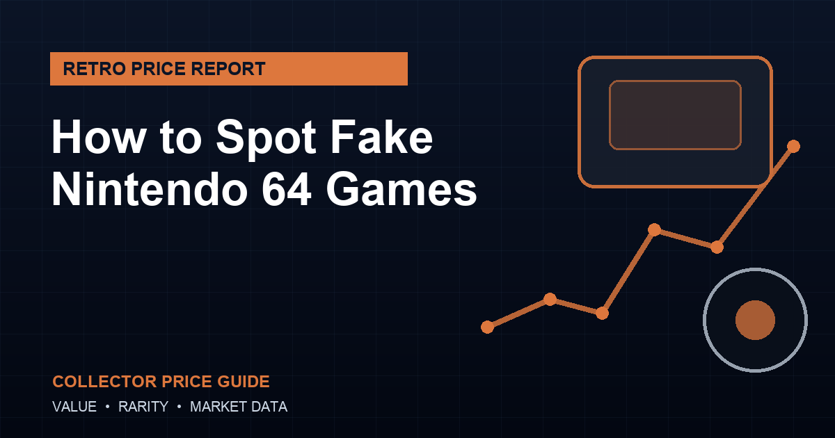 How to Spot Fake Nintendo 64 Games