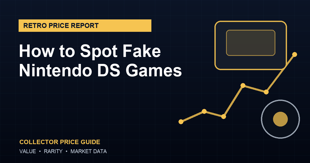 How to Spot Fake Nintendo DS Games