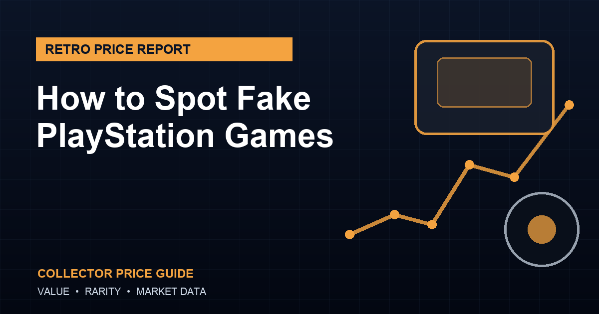 How to Spot Fake PlayStation Games