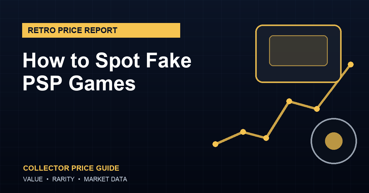 How to Spot Fake PSP Games