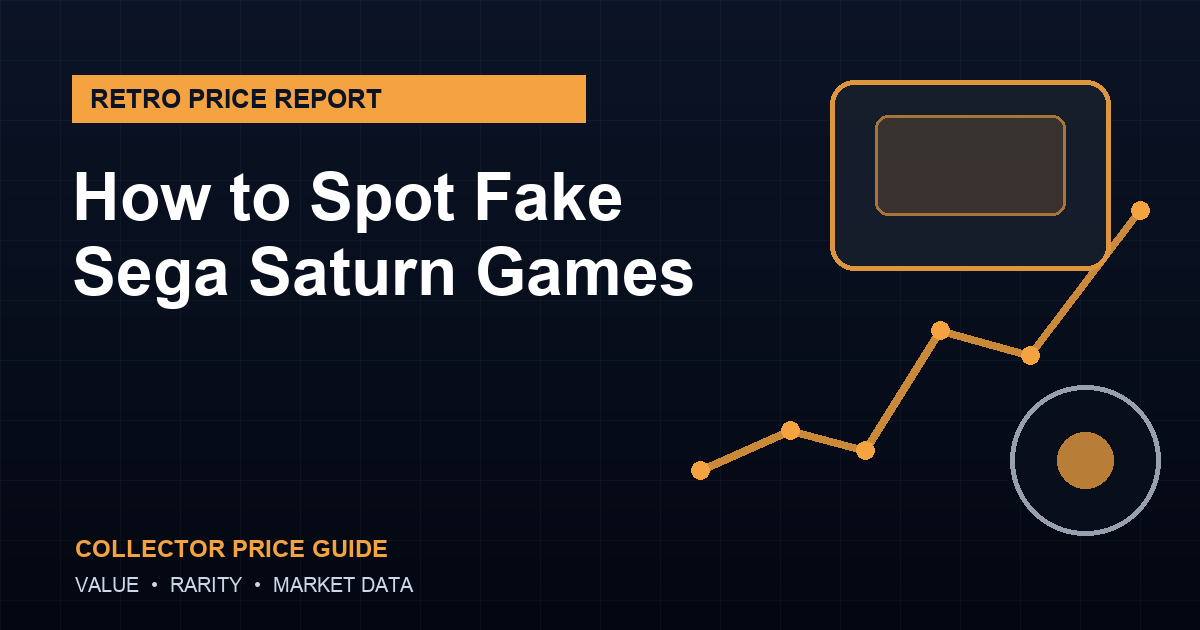 How to Spot Fake Sega Saturn Games