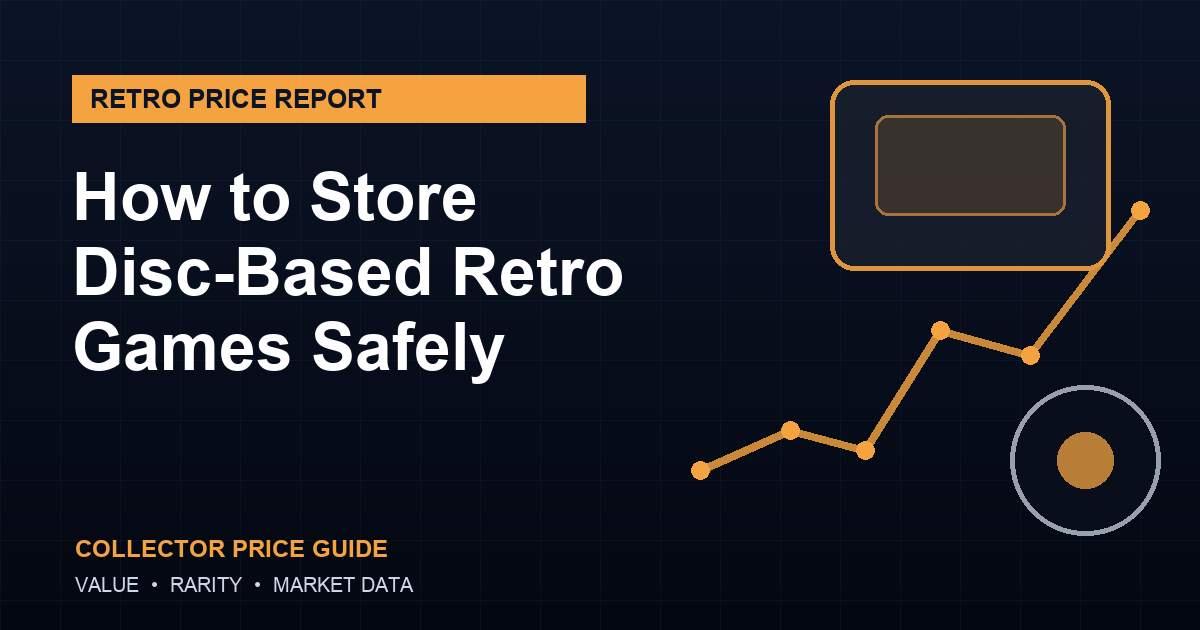 how to store disc based retro games guide featured image