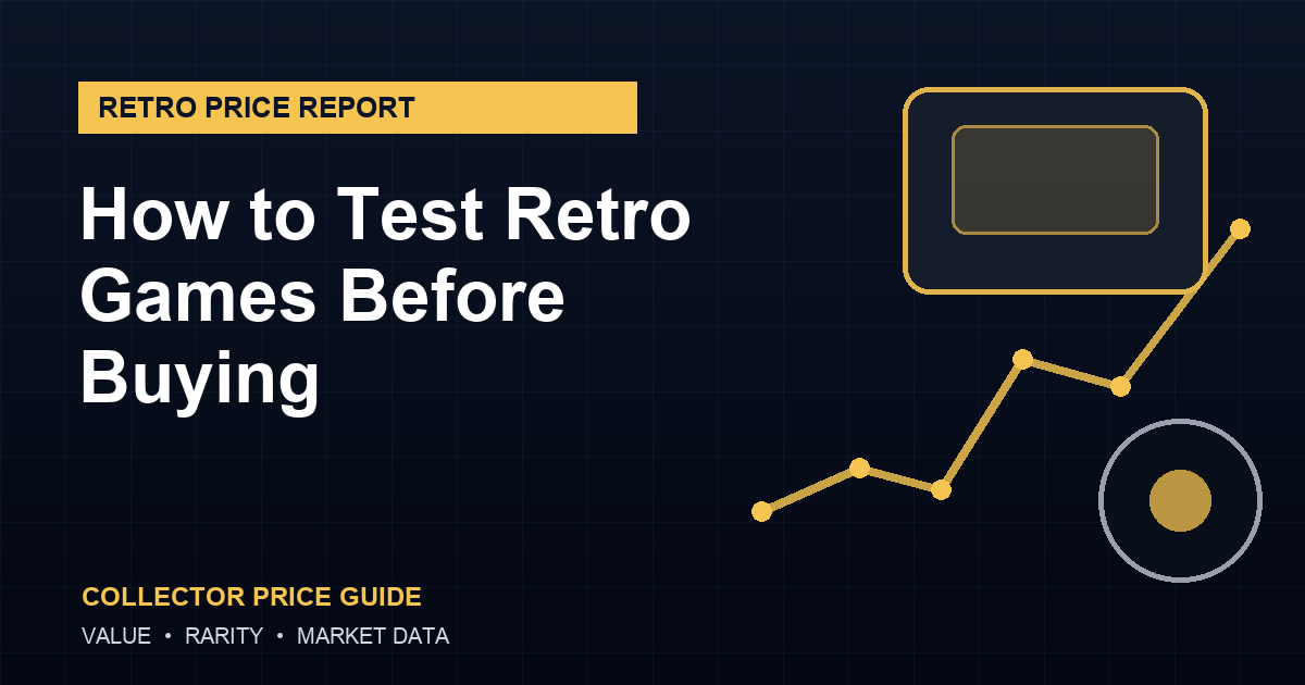 How to Test Retro Games Before Buying