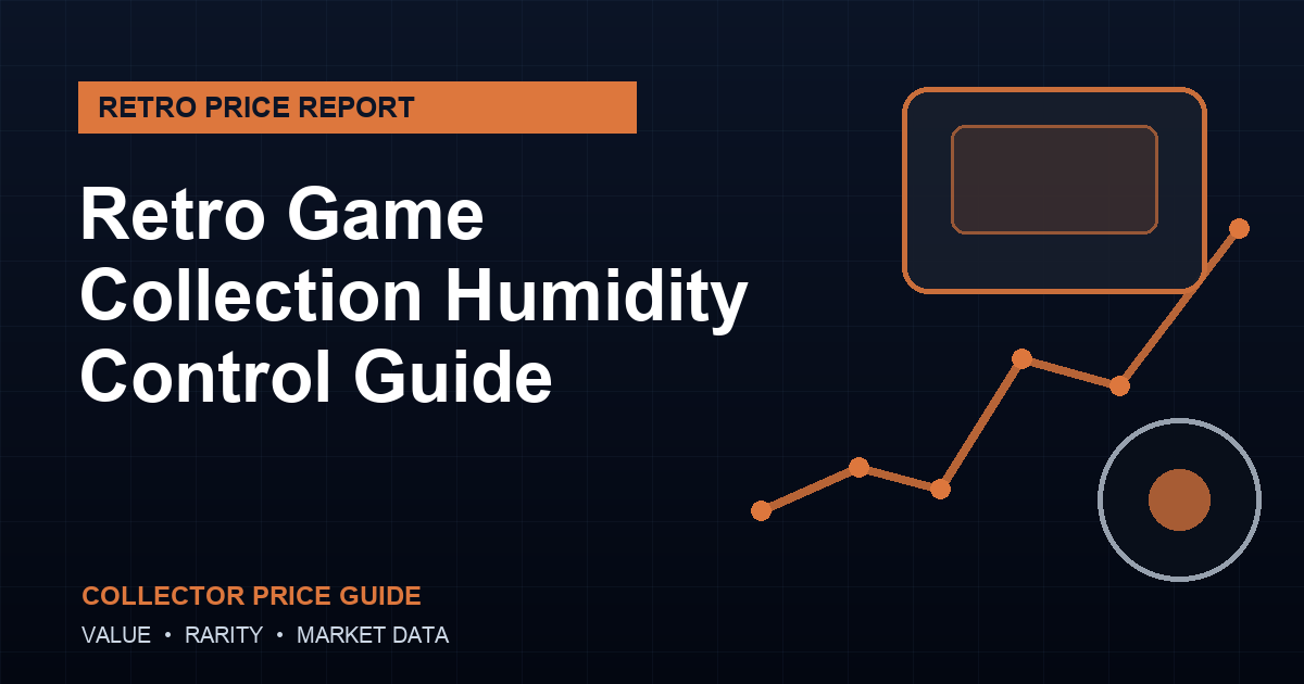 Retro Game Collection Humidity Control Guide