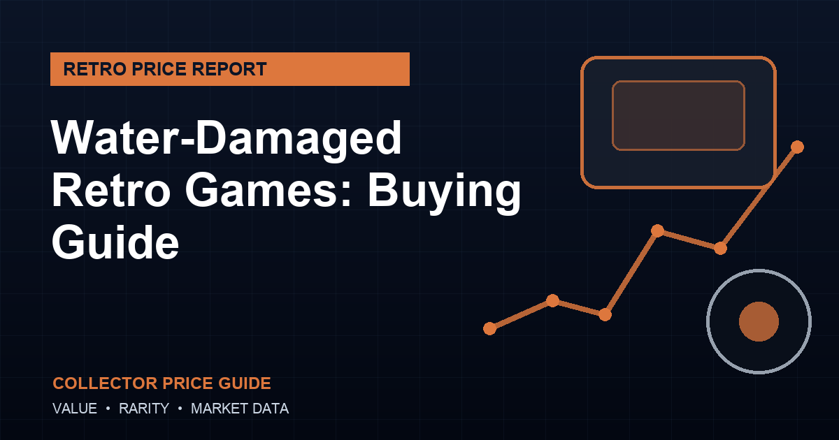 Water-Damaged Retro Games: Buying Guide
