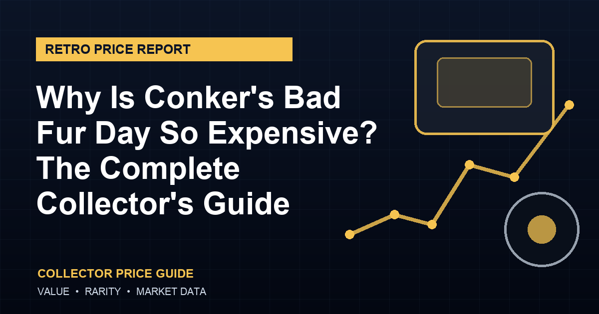 Why Is Conker’s Bad Fur Day So Expensive? The Complete Collector’s Guide