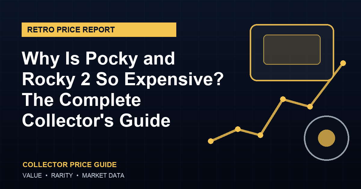 Why Is Pocky and Rocky 2 So Expensive? The Complete Collector’s Guide